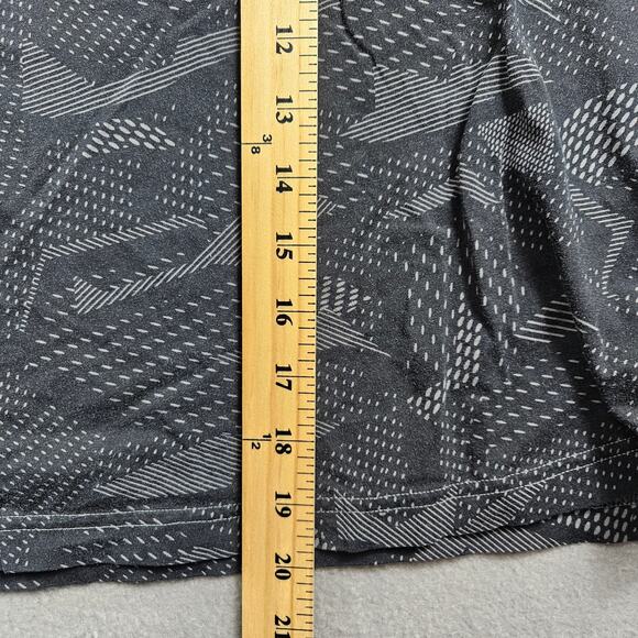 Adidas Essentials Shirt Boxy Crop Black Camo Womens XL - Picture 4 of 6